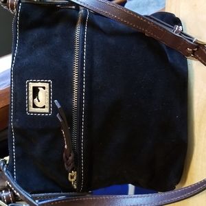 Dooney and Bourke Suede Shoulder Bag